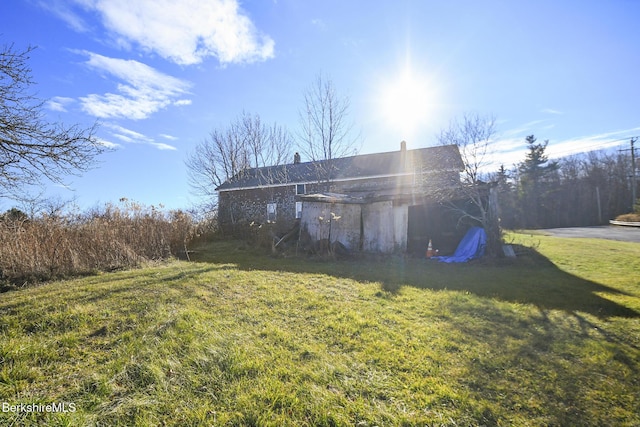 61 E Main Rd, Peru, MA 01235 - view of grassy yard