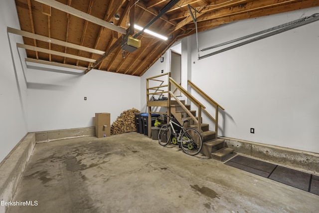 72 Cleveland St, Pittsfield, MA 01201 - garage with a garage door opener