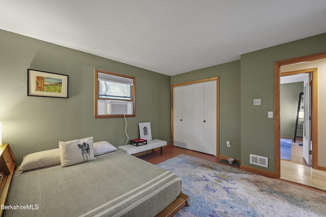72 Cleveland St, Pittsfield, MA 01201 - bedroom featuring a closet and cooling unit