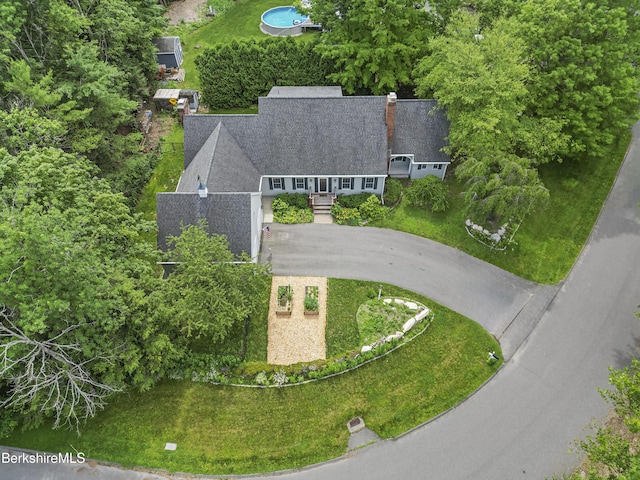 67 Dunmore Ct, Lenox, MA 01240 - aerial view of property and surrounding area
