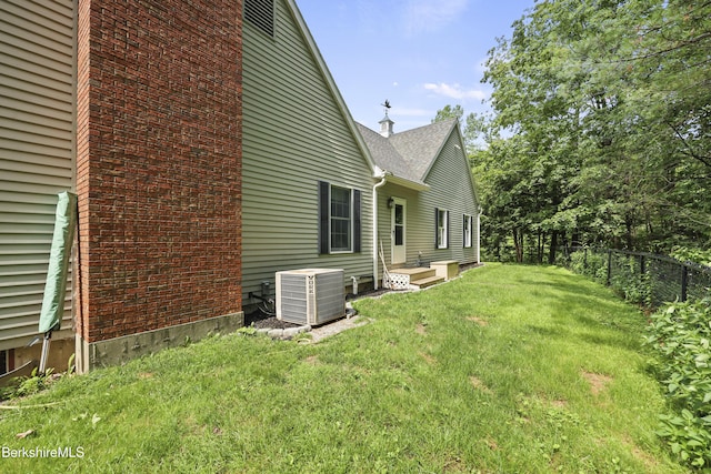 67 Dunmore Ct, Lenox, MA 01240 - view of home's exterior with a central air condition unit