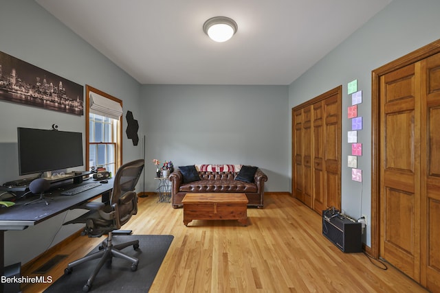 67 Dunmore Ct, Lenox, MA 01240 - office area featuring light wood finished floors and baseboards