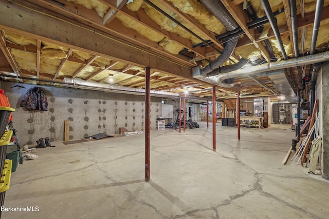 67 Dunmore Ct, Lenox, MA 01240 - view of unfinished below grade area