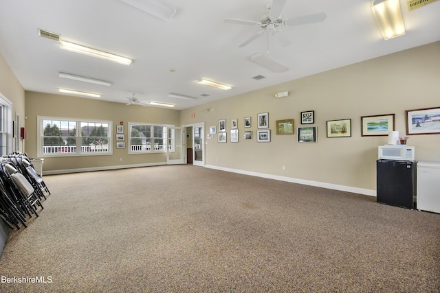5 Aspen Way Lot 17, Pittsfield, MA 01201 - interior space with visible vents, carpet floors, and a ceiling fan