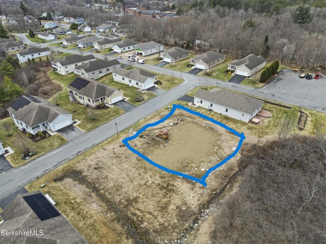 5 Aspen Way Lot 17, Pittsfield, MA 01201 - bird's eye view with a residential view