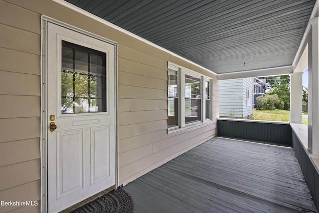 56 Perrine Ave, Pittsfield, MA 01201 - view of wooden porch