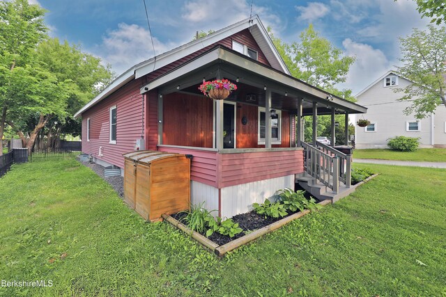 88 Newell St, Pittsfield, MA 01201 - view of front of property with covered porch