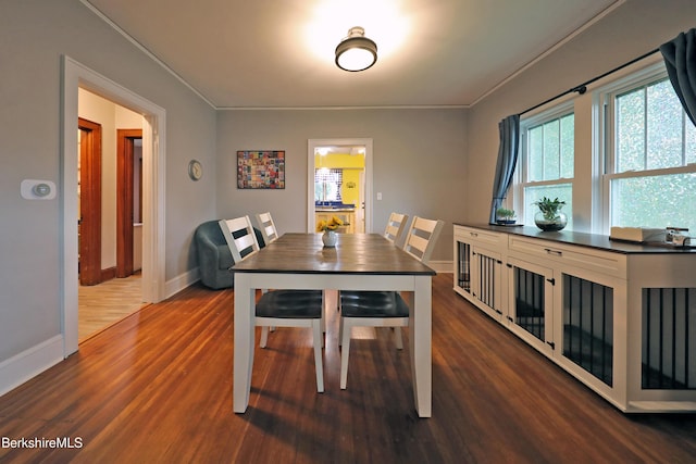 88 Newell St, Pittsfield, MA 01201 - dining space with wood finished floors and crown molding