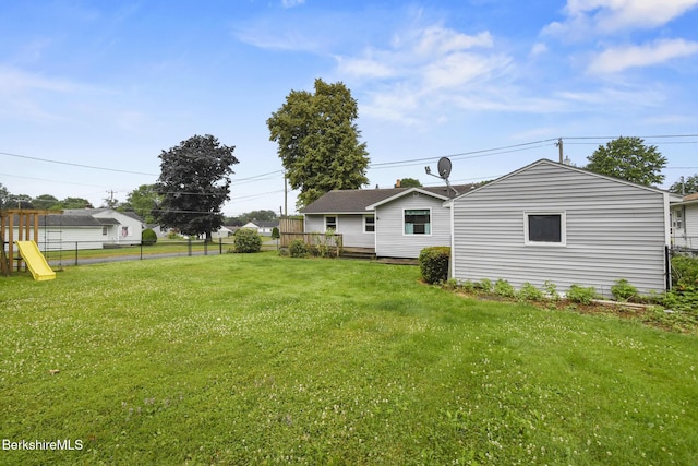 36 Dalton Division Rd, Dalton, MA 01226 - view of yard with a playground