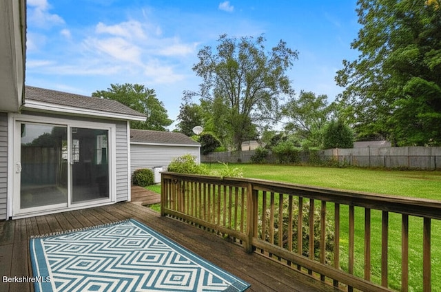 36 Dalton Division Rd, Dalton, MA 01226 - deck with a fenced backyard