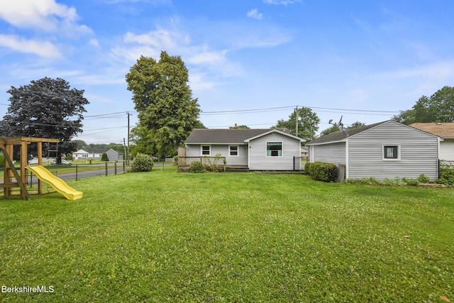 36 Dalton Division Rd, Dalton, MA 01226 - view of yard featuring a playground