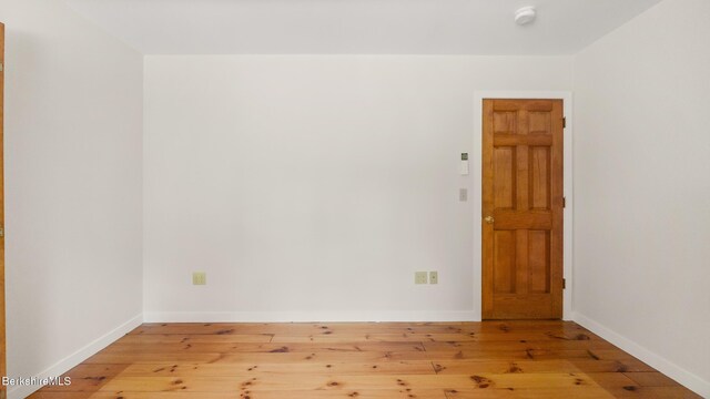 173 Hillsdale Rd, Egremont, MA 01258 - empty room with light wood-type flooring and a smoke detector