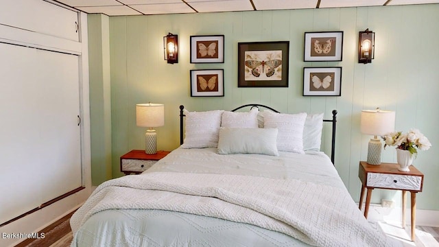 208 Columbia St, Adams, MA 01220 - bedroom featuring wood finished floors and a closet