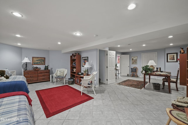770 Summer St Unit 3A, Lee, MA 01238 - living room featuring recessed lighting