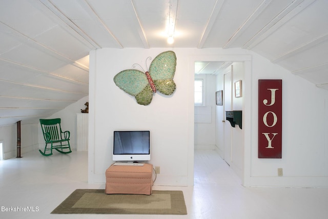 311 N Plain Rd, Great Barrington, MA 01236 - corridor featuring vaulted ceiling