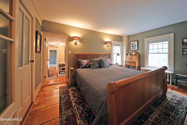 49 Main St, Stockbridge, MA 01262 - bedroom with hardwood / wood-style floors
