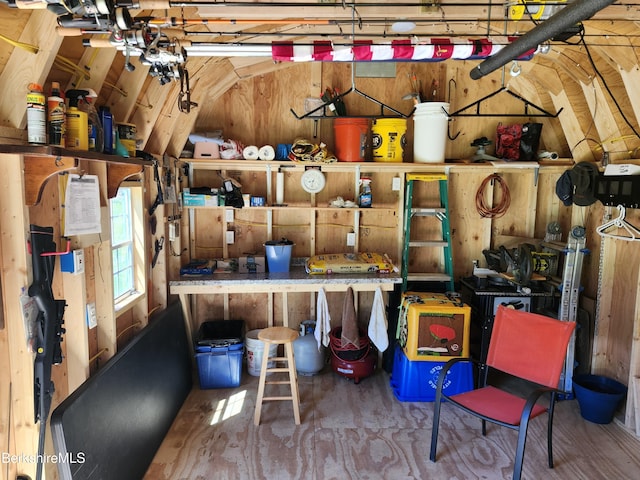 view of storage