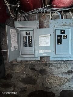 utility room featuring electric panel