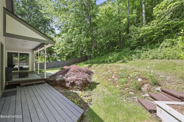 83 Bradley St, North Adams, MA 01247 - view of deck