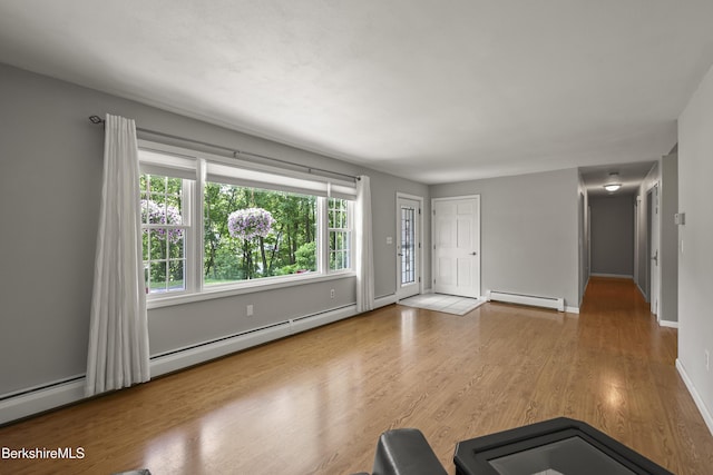 83 Bradley St, North Adams, MA 01247 - entryway featuring wood finished floors and baseboard heating