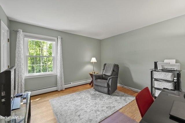83 Bradley St, North Adams, MA 01247 - home office featuring wood finished floors and baseboards