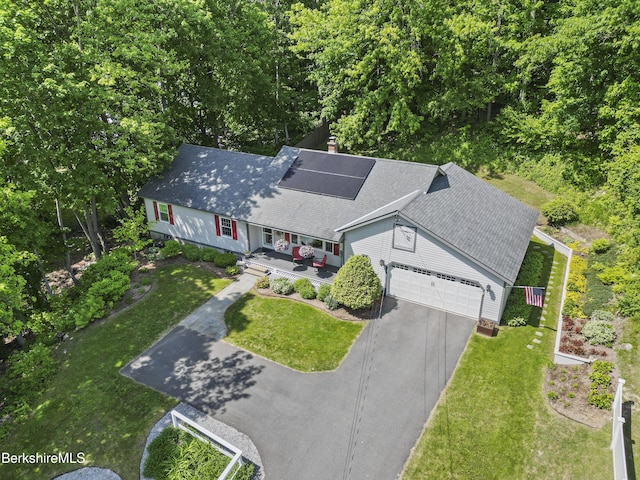 83 Bradley St, North Adams, MA 01247 - view from above of property