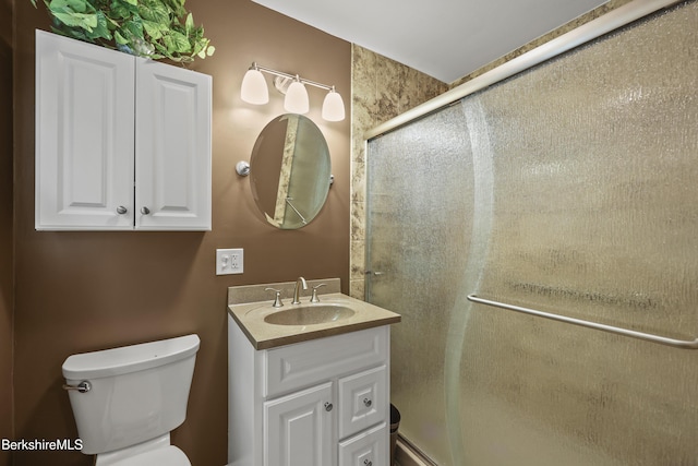 83 Bradley St, North Adams, MA 01247 - bathroom featuring vanity and a shower stall