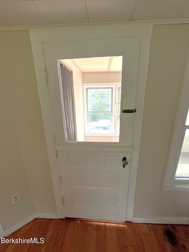 22 Marietta St, North Adams, MA 01247 - entryway with wood finished floors