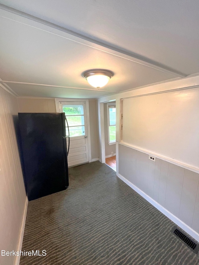 22 Marietta St, North Adams, MA 01247 - empty room with dark colored carpet