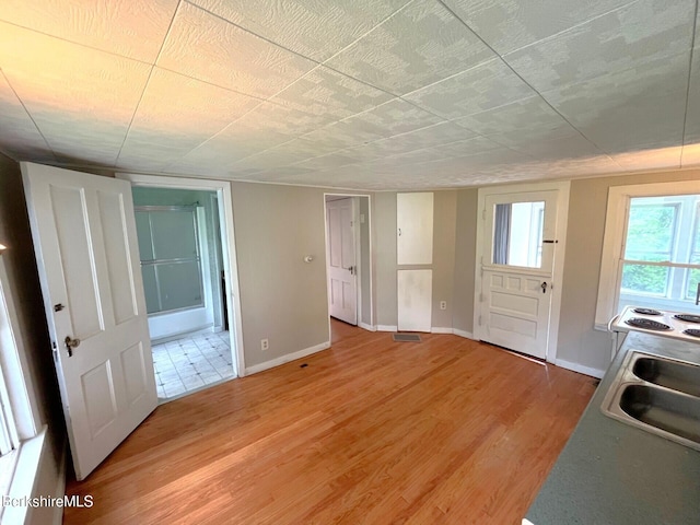 22 Marietta St, North Adams, MA 01247 - kitchen with a sink and light wood-type flooring
