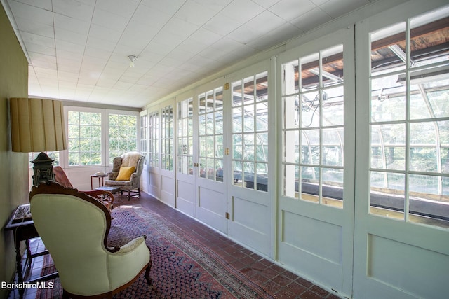82 W Ave, Great Barrington, MA 01230 - sunroom / solarium featuring french doors