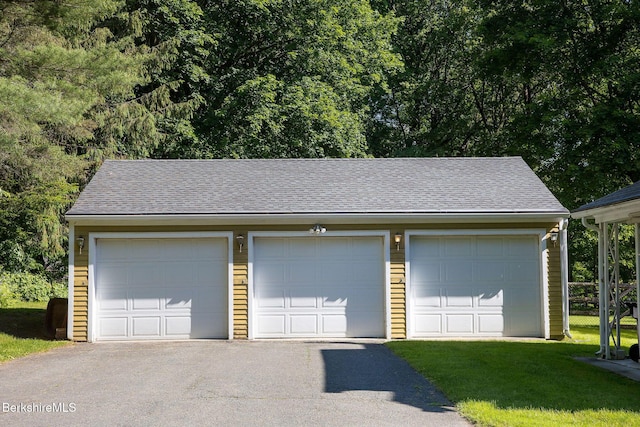 82 W Ave, Great Barrington, MA 01230 - view of detached garage