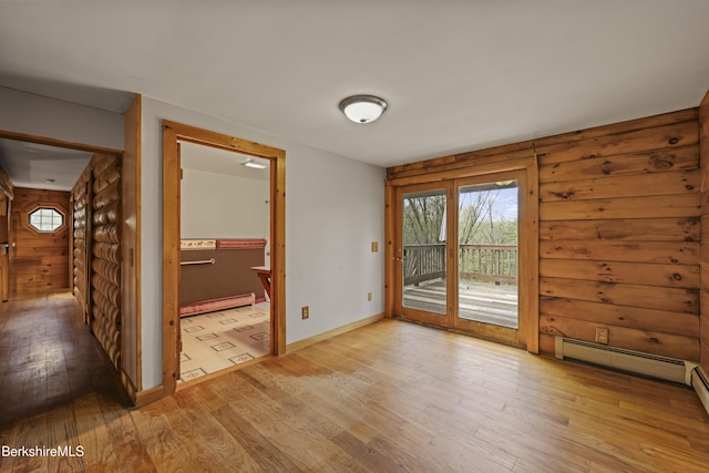 189 Cross Place Rd, Washington, MA 01223 - unfurnished room featuring wood-type flooring, baseboard heating, healthy amount of natural light, and baseboards