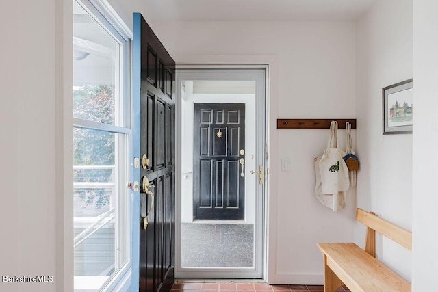 80 Taconic Ave # 14, Great Barrington, MA 01230 - entryway featuring baseboards and tile patterned flooring