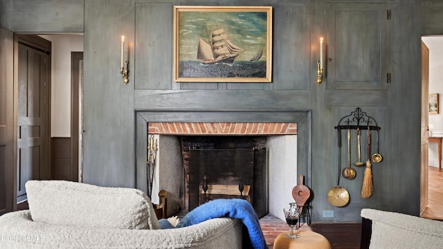 764 E Hill Rd, New Marlborough, MA 01230 - detailed view of a fireplace