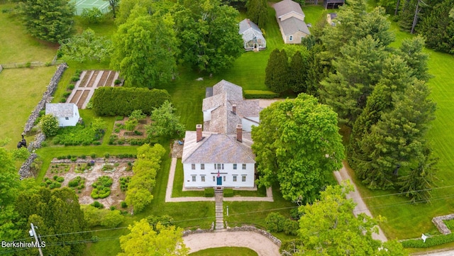 764 E Hill Rd, New Marlborough, MA 01230 - view from above of property