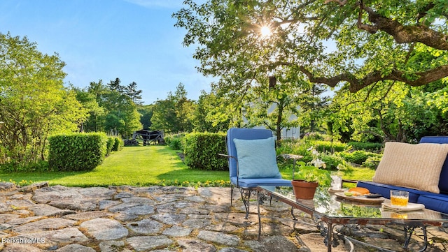 764 E Hill Rd, New Marlborough, MA 01230 - view of patio / terrace