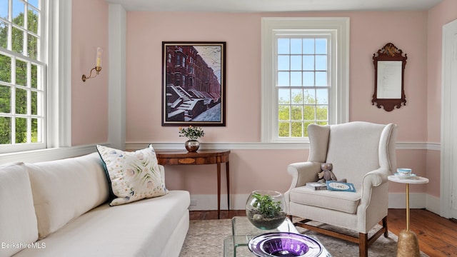 764 E Hill Rd, New Marlborough, MA 01230 - sitting room featuring healthy amount of natural light and wood finished floors