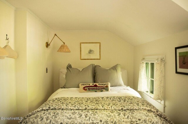 9 Yale Hill Rd, Stockbridge, MA 01262 - bedroom with vaulted ceiling