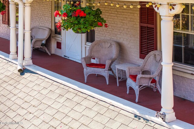 518 Main St, Great Barrington, MA 01230 - view of patio with covered porch