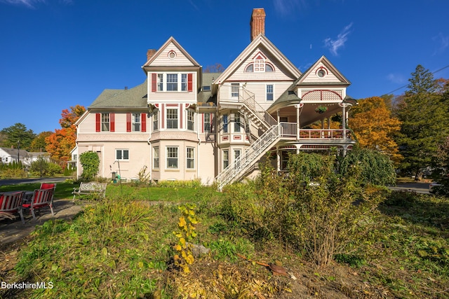 518 Main St, Great Barrington, MA 01230 - view of rear view of property