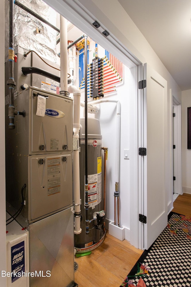 34 Bridge St, Great Barrington, MA 01230 - utilities with water heater and heating unit
