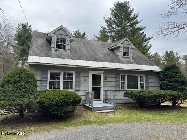 view of cape cod house
