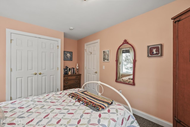 12 Alpine Trl Unit 12, Pittsfield, MA 01201 - carpeted bedroom featuring baseboards and a closet