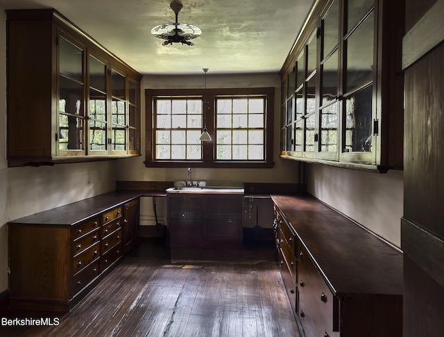 319 Under Mountain Rd, Lenox, MA 01240 - bar featuring dark wood-style flooring
