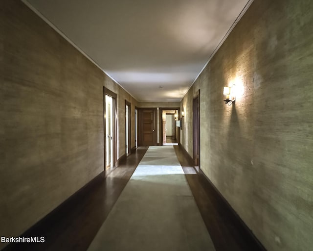 319 Under Mountain Rd, Lenox, MA 01240 - hallway featuring finished concrete floors
