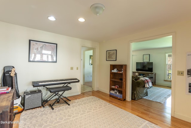 147 Brough Rd, Cheshire, MA 01225 - interior space featuring baseboards, recessed lighting, and wood finished floors