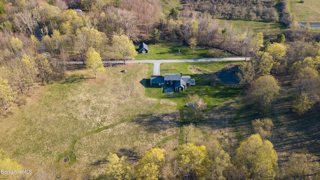 147 Brough Rd, Cheshire, MA 01225 - drone / aerial view featuring a rural view