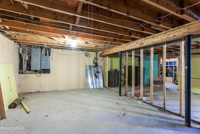 147 Brough Rd, Cheshire, MA 01225 - unfinished below grade area with electric panel