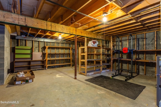 147 Brough Rd, Cheshire, MA 01225 - view of unfinished below grade area